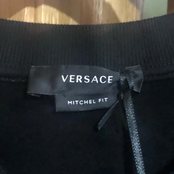 Versace embroidered Medusa Logo Cotton Jersey Sweatshirt 💎 - Picture 10 of 11